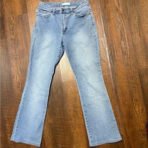 Stylish Light Blue Flare Jeans for Women